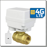 4G-SIM автоматический кран для перекрытия подачи воды «SmartСтраж V640-4G»