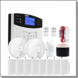 Охранно-пожарная GSM сигнализация «SmartСтраж Сигнал-GSM-15» с 15 датчиками