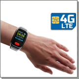 GPS трекер-браслет с тревожной 4G/GSM кнопкой и дисплеем «TrakFon 06-4G-SOS»